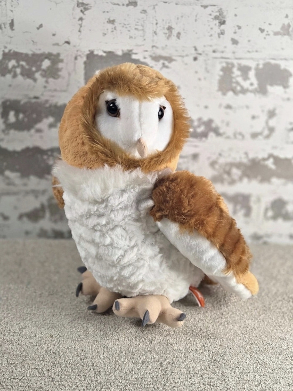 Wild Republic Barn Owl Plush Stuffed Animal Bird Cuddlekins 12 Inch